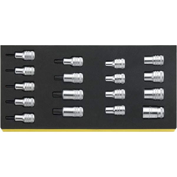 Sockets i.TCS inlay No.TCS 50TX/54TX/17 1/3-tray17-pcs.